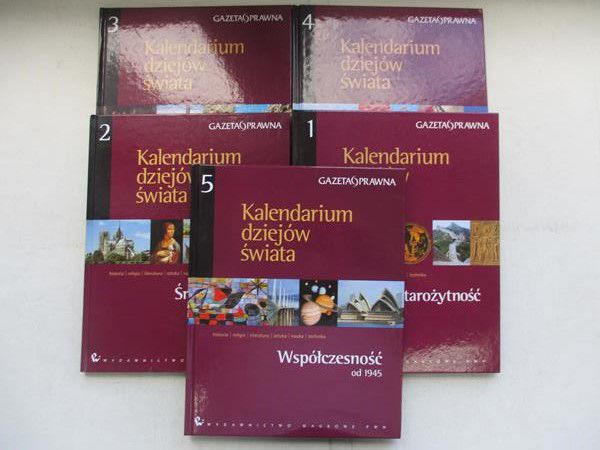 Kalendarium dziejów świata, t. I-V
