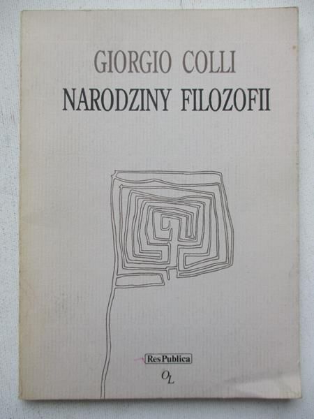Narodziny filozofii