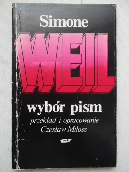 Well Simone - Wybór pism