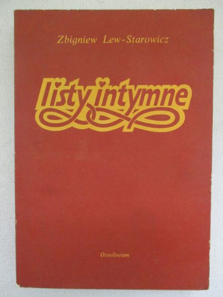 Lew-Starowicz Zbigniew - Listy intymne
