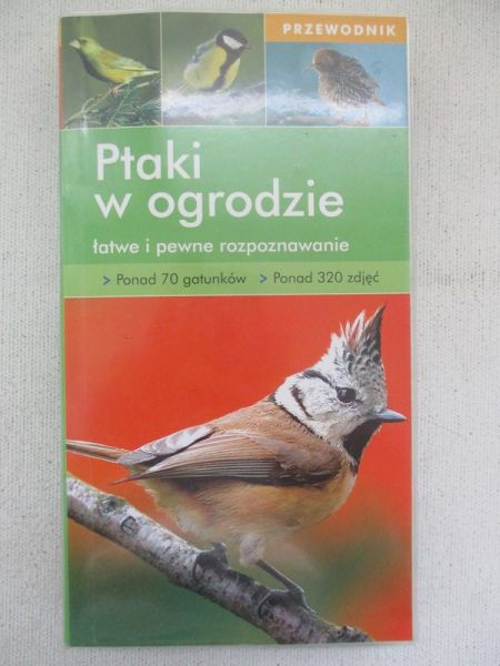 Ptaki w ogrodzie. Łatwe i pewne rozpoznawanie