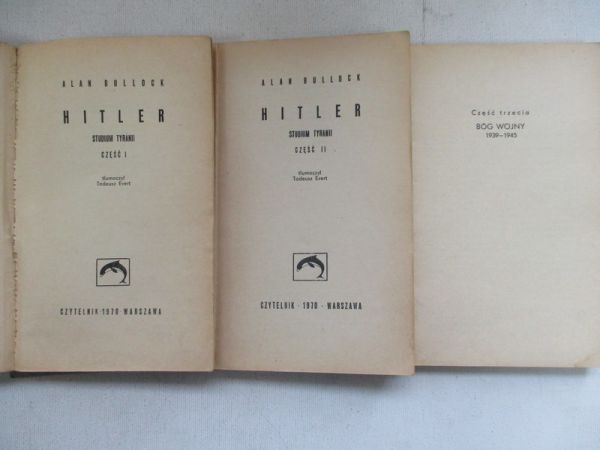 Hitler. Studium tyrani, tom I-III