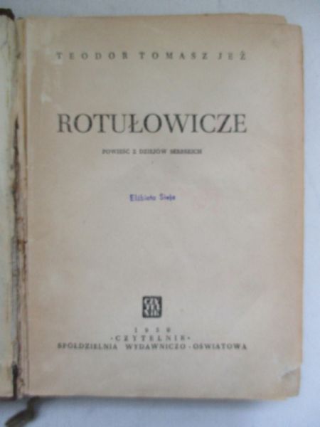 Rotułowicze. 1950 r.