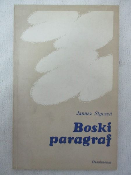 Styczeń Janusz - Boski Paragraf