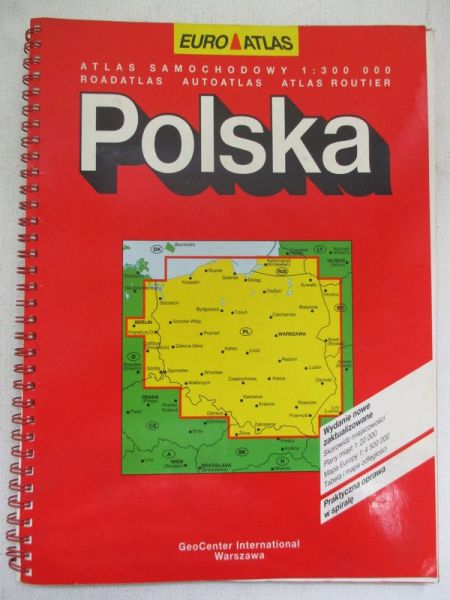 Polska. Atlas Samochodowy 1 : 300 000