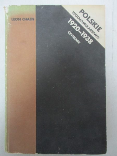 Chajn  - Polskie wolnomularstwo 1920-1938