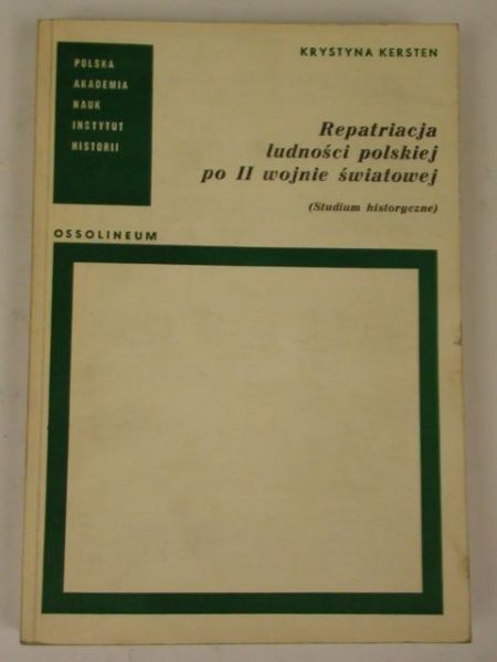 Repatriacja ludności polskiej po II wojnie światowej