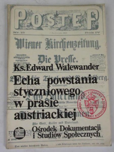 Echa powstania styczniowego w prasie austriackiej