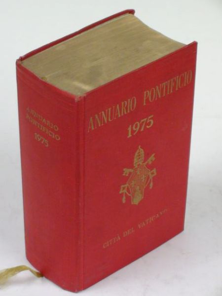 Annuario pontificio 1975