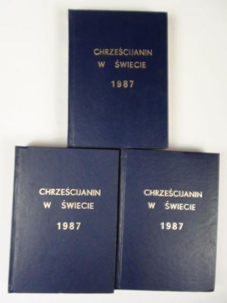 Chrześcijanin w świecie 1987 Rocznik