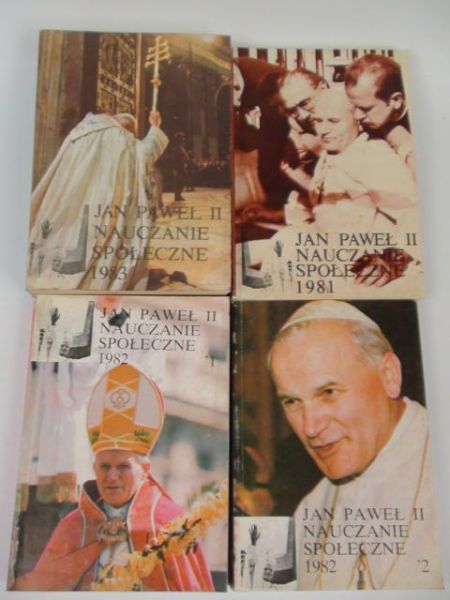 Jan Paweł II - Nauczanie społeczne, 4 tomy