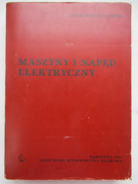 Maszyny i napęd elektryczny