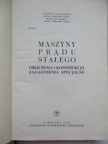 Maszyny prądu stałego.