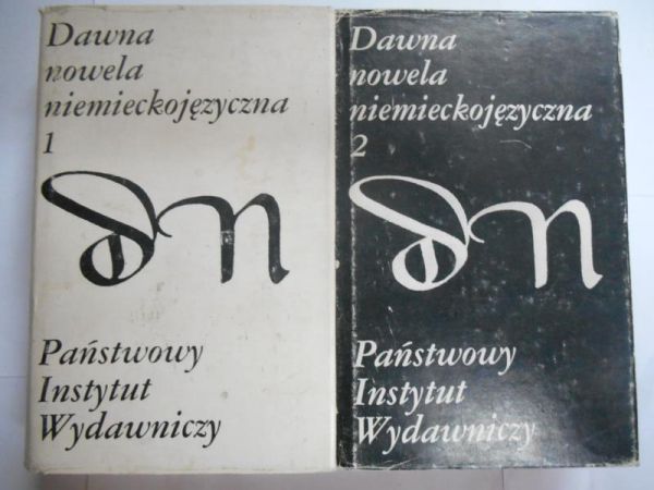 Dawna nowela niemieckojęzyczna, tom I-II