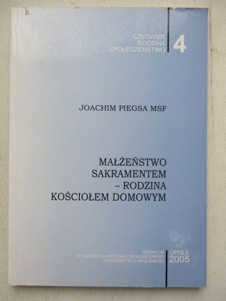Małożeństwo sakramentem-rodzina kościołem domowym