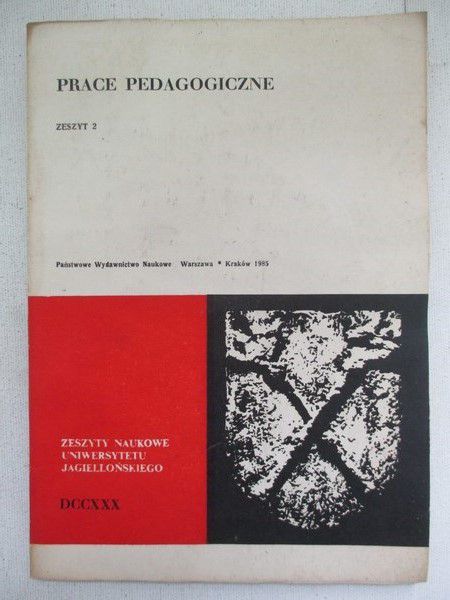 Prace pedagogiczne. Zeszyt 2