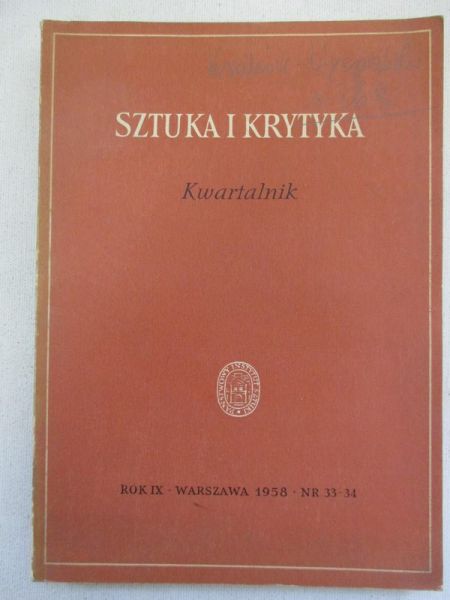 Sztuka i krytyka