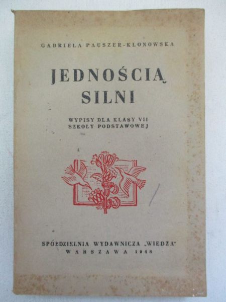 Pauszer-Klonowska Gabriela - Jednością silni. Wypisy dla klasy VII szkoły podstawowej