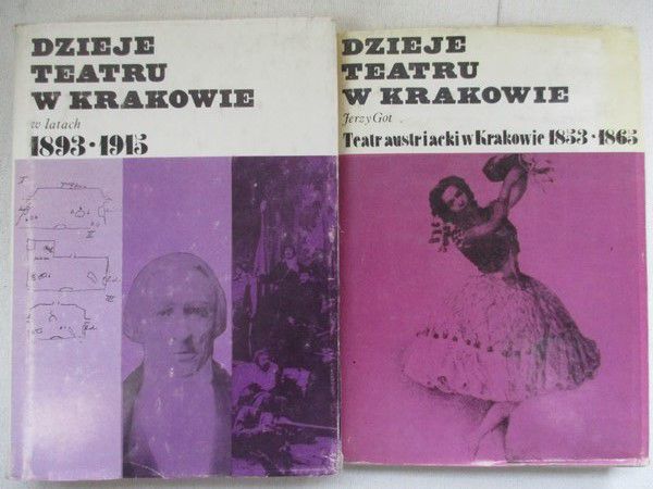Dzieje teatru w Krakowie, 2 tomy