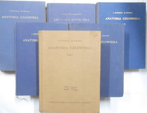 Anatomia człowieka, 6 tomów
