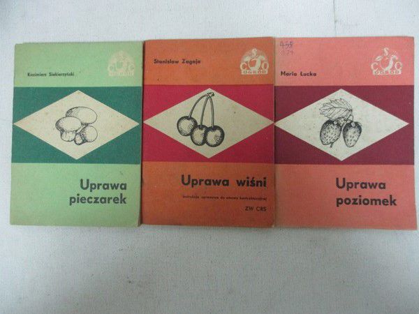 Uprawa roślin, zestaw 3 książek