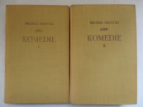 Komedie, Tom I-II
