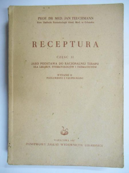 Receptura. Część II