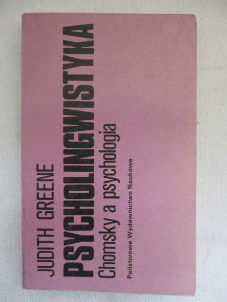 Greene Judith - Psycholingwistyka