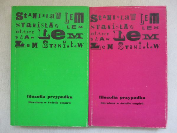 Filozofia przypadku, t. I-II