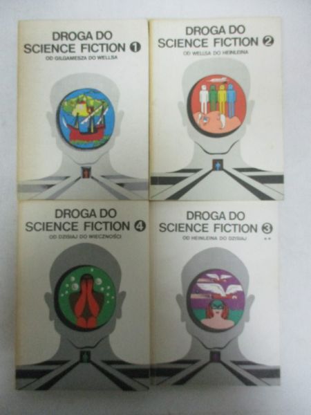 Droga do science fiction, zestaw 4 książek
