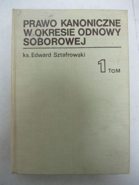 Prawo kanoniczne w okresie odnowy soborowej, Tom I