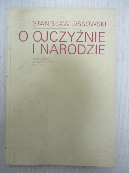 O ojczyźnie i narodzie