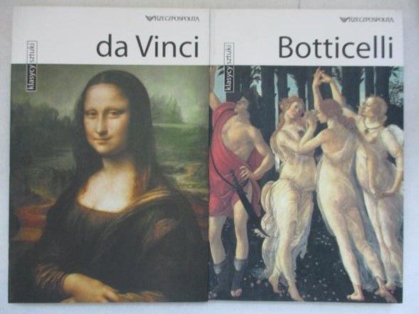 Klasycy sztuki -Boticelli / da Vinci