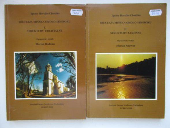 Diecezja Mińska około 1830 roku, t. I i II