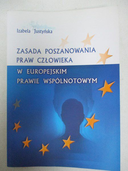Zasada poszanowania praw człowieka w europejskim prawie wspólnotowym