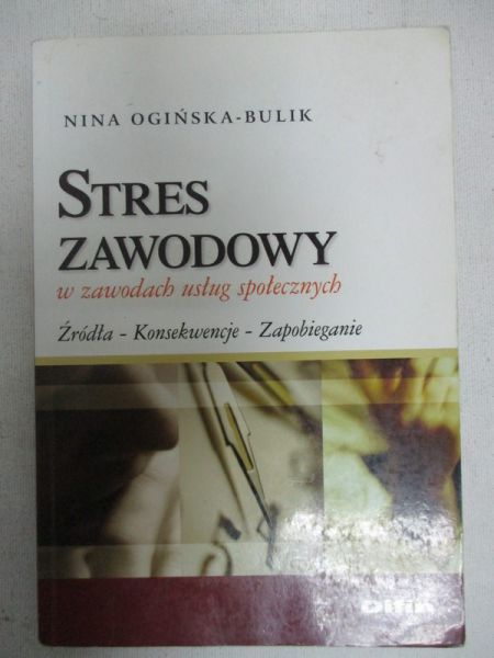 Stres zawodowy w zawodach usług społecznych