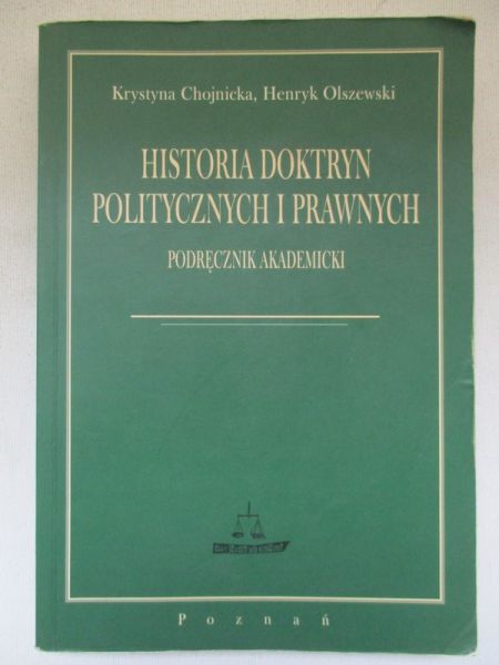 Historia doktryn politycznych i prawnych