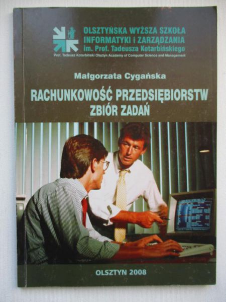 Cygańska Małgorzata - Rachunkowość przedsiębiorstw