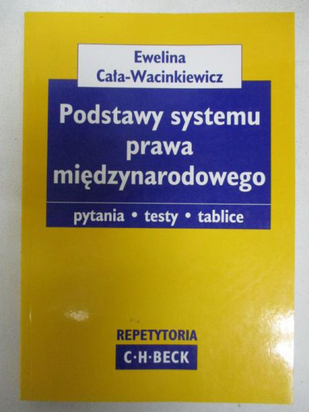 Podstawy systemu prawa międzynarodowego