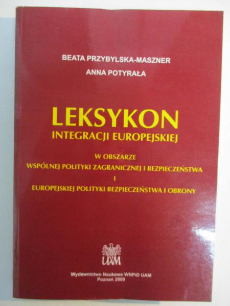 Leksykon integracji europejskiej