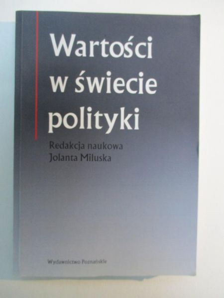 Wartości w świecie polityki
