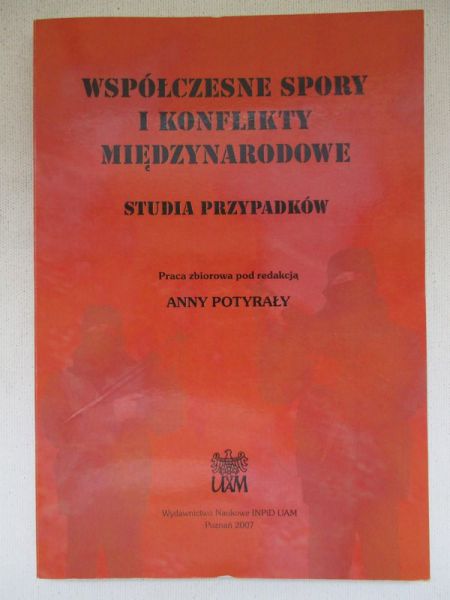 Współczesne spory i konflikty międzynarodowe