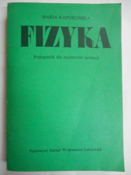 Kapuścińska Maria  - Fizyka