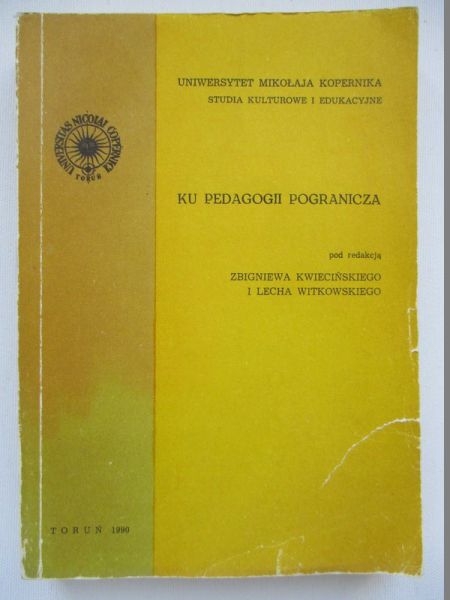 Ku pedagogii pogranicza