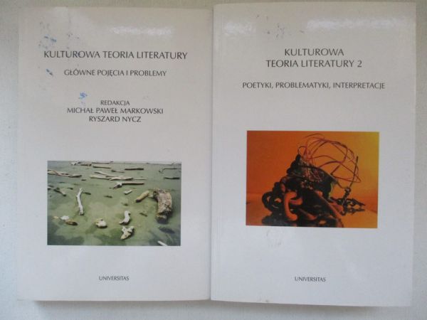 Kulturowa teoria literatury, tom I-II