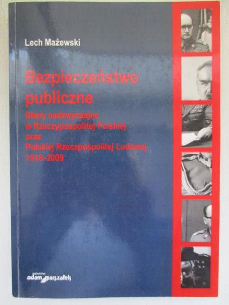 Mażewski Lech - Bezpieczeństwo publiczne