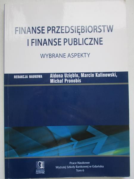 Finanse przedsiębiorstw i finanse publiczne