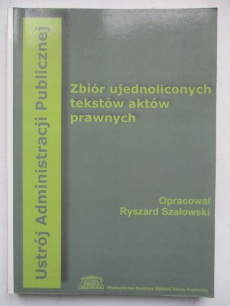 Zbiór ujednoliconych tekstów prawnych