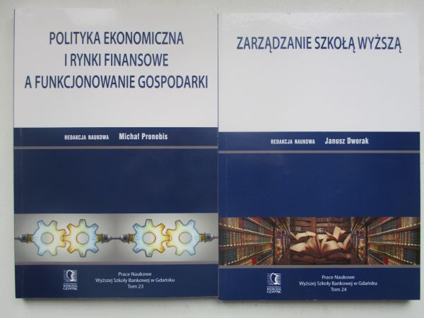 Zestaw - 2 książki o tematyce ekonomicznej