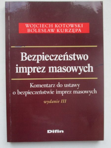 Bezpieczeństwo imprez masowych
